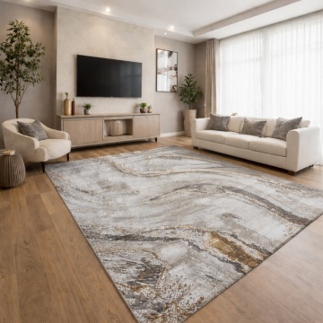 Covor Livario Marble Crem Beige