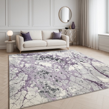 Covor Livario Milano Sandstorm Crem Lavender - Img 5