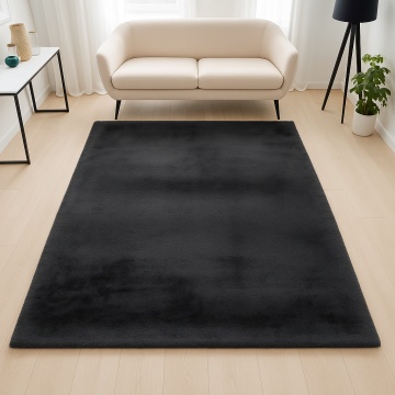 Covor Livario Pufos Blana Softdream Graphite