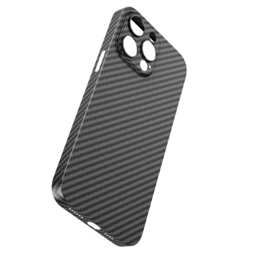 Husa iPhone 14 Plus Hoco, MagSafe, carbon, thin, protectie premium, negru - Img 3