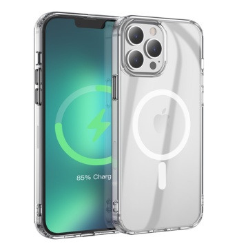 Husa iPhone 15 Pro Max Hoco, MagSafe, shockproof, clear, protectie premium - Img 1