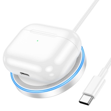 Încarcator wireless Hoco CW53, magnetic, 15W, Qi, universal, gri - Img 4