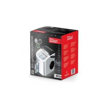 Masina de facut gheata Zilan ZLN1177, 12-15kg/zi, rezervor 2L, 95W, otel inoxidabil - Img 3