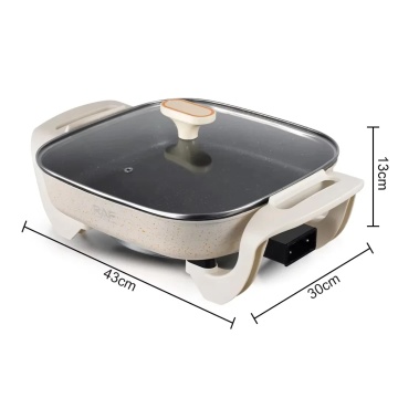 Oală electrică Raf R.5400, 1200 W, 5 L – Hot Pot Multifuncțional - Img 4