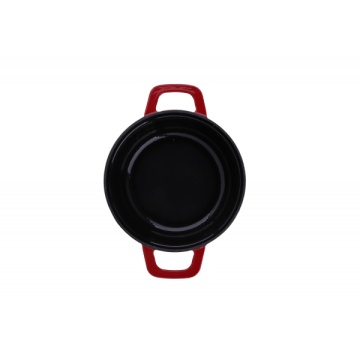 Oala Zilan ZLN0941, 22 cm, 2.6L, fier turnat sub presiune, 7 straturi, compatibila inductie, cuptor si masina de spalat vase - Img 4