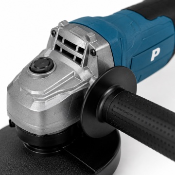 Polizor unghiular fara fir, 2 acumulatori 88V 6.0A, Flex profesional 11500rpm, 125mm, tip PJA, trusa transport, Pexor negru-turcoaz - Img 3