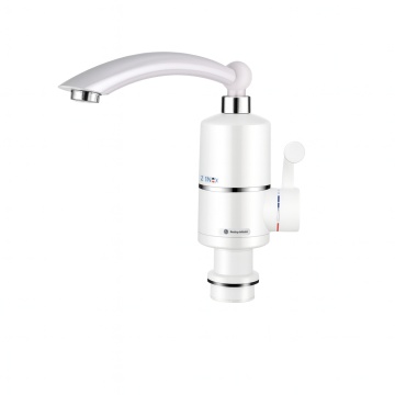 Robinet electric Z-Inox ZLN5473 3000W alb inox cu indicator LED si incalzire instanta