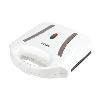 Sandwich Maker Floria ZLN7942 – Plăci antiaderente, indicator luminos, protecție supraincalzire, 800W, alb