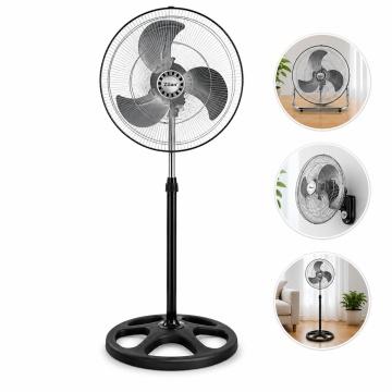 Ventilator 3 in 1 Zilan ZLN3840, 55W, reglabil, circulatie eficienta a aerului, negru - Img 8