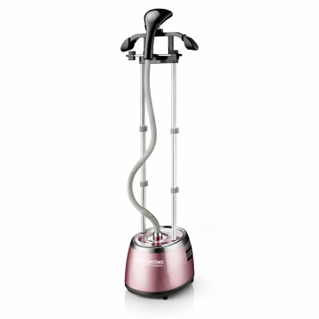 Aparat de calcat vertical cu aburi Hoffmans, 2000W, Rezervor Detasabil 3L, Incalzire Rapida 45s, Roz - Img 8
