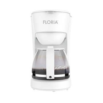 Aparat de facut cafea Floria ZLN9274 – 600W, 1.2L, oprire automata, alb