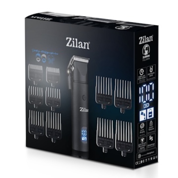 Aparat de tuns profesional Zilan ZLN8696, LED, autonomie 200 min, negru - Img 5