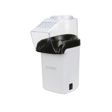 Aparat popcorn FLORIA ZLN9044 – 1200W, Sistem cu aer cald, 60g, alb