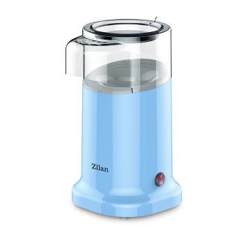 Aparat popcorn ZILAN ZLN3147 – 1200W, Sistem cu aer cald, albastru