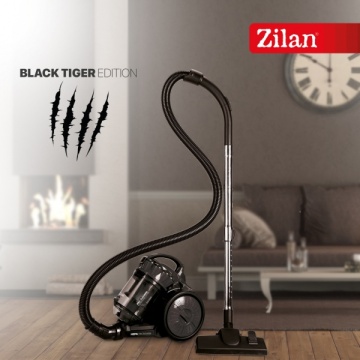 Aspirator fara sac Zilan ZLN3300, 700W, filtru HEPA 13, tehnologie ciclonica, capacitate 2.5L, control aer maner, negru - Img 4