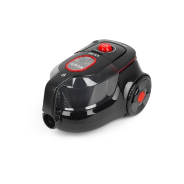 Aspirator fara sac Zilan ZLN3512, 750W, filtrare ciclonica, filtru HEPA, 2L, negru/rosu