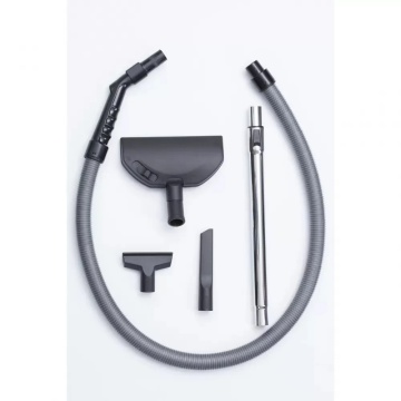 Aspirator Turbo Power 2000-2400W, Hausberg HB-2835, Filtru HEPA, raza 7M, Container 4.5L, Aspirare uscata, Negru/Rosu - Img 6