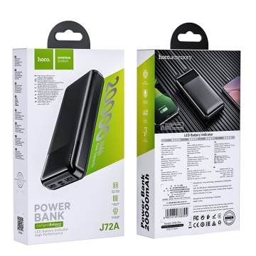 Baterie externa Hoco J72A, 20000mAh, 2xUSB-A, incarcare 10W, Negru - Img 5