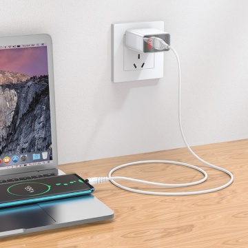 Cablu USB-A la USB-C, Hoco X63, 18W, 2.4A, 1m, alb - Img 4