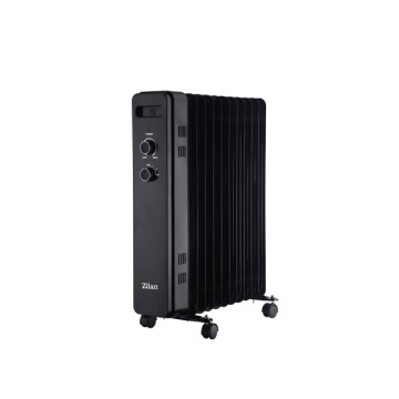 Calorifer electric Zilan ZLN8450, 2500W, 11 elementi, negru