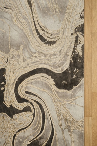 Covor Livario Imperial Effect Obsidian, 2450 g/m² Cream Gold - Img 6