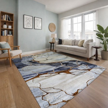 Covor Livario Marble Gri Crem