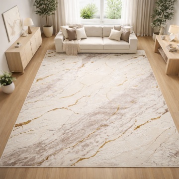 Covor Livario Regalia Light Emperador Cream Gold