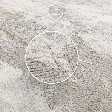 Covor Premium Livario Premium Stone -CREAM SILVER - Img 5