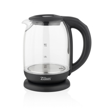 Fierbator de apa Zilan ZLN3956 – 2200W, 1.7L, control temperatura, LED, sticla