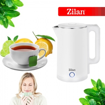 Fierbator electric Zilan ZLN1147 – 1.7L, 1500W, indicator luminos, alb - Img 4