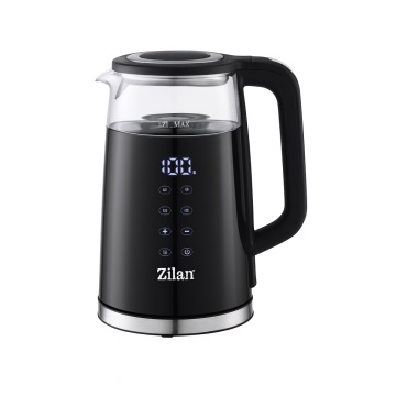 Fierbator electric Zilan ZLN7859 – 2200W, 1.7L, ecran digital, temperatura reglabila, negru