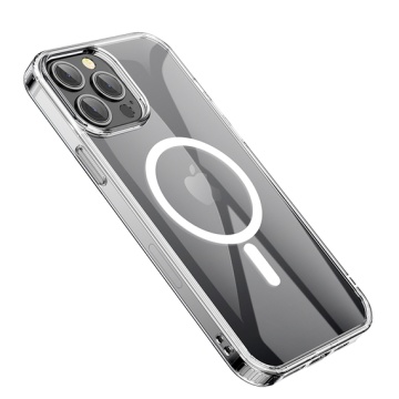 Husa iPhone 14 Pro Max Hoco, MagSafe, shockproof, protectie premium, transparent - Img 3
