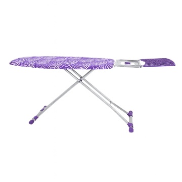 Masa de calcat ZILAN ARGENTO, 42x118cm, cadru metalic, husa panza, suport fier, ZLN3499, multicolor