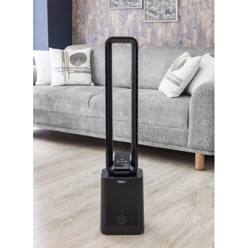 Ventilator turn Zilan ZLN1087, fara palete, 50W, Timer, display LED, telecomanda, design modern - Img 4