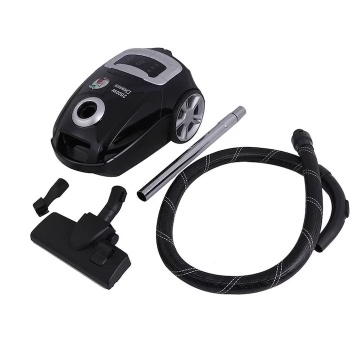 Aspirator cu sac 2500W, Putere mare de aspirare Dessini, capacitate 2.5L, raza de actiune 7m, filtru HEPA, LED Display, 6 nivele filtrare aer, negru - Img 4