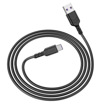 Cablu USB-A la USB-C, Hoco X62, 20W, 1m, negru - Img 2