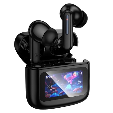 Casti Wireless Hoco EQ14, Ear Buds, BT 5.4, 500mAh, Multi Touch, negru