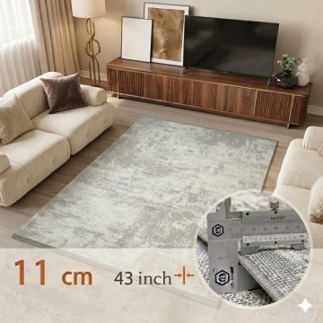 Covor Premium Livario Premium Stone - CREAM GREY - Img 6