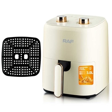 Friteuza cu aer Raf R5237W 4,8L, gatit fara ulei, aurie - Img 1