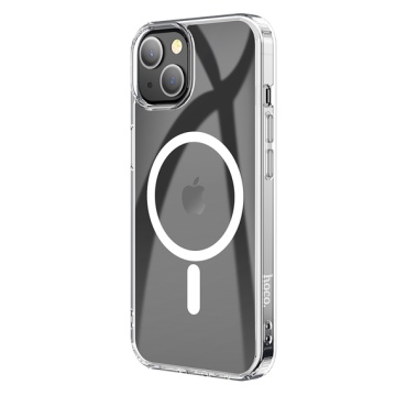 Husa iPhone 14 Plus Hoco, MagSafe, shockproof, protectie premium, transparent - Img 2