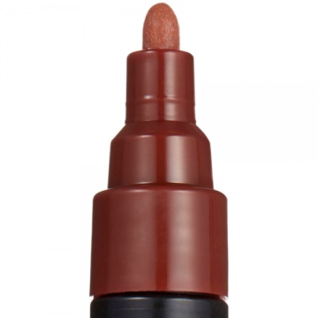 Marker UNI Posca PC-5M, varf rotund, 1.8-2.5mm, maro cacao - M1409 - Img 3