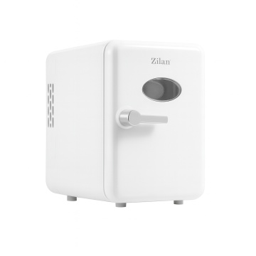 Mini frigider Zilan ZLN1153 portabil, 4L, 36W, racire si incalzire, uz casnic sau auto, alb