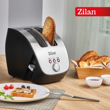 Prajitor de paine Zilan ZLN-2690 1000W 6 nivele, negru/inox - Img 2