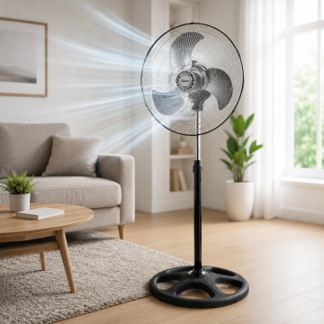 Ventilator 3 in 1 Zilan ZLN3840, 55W, reglabil, circulatie eficienta a aerului, negru - Img 2
