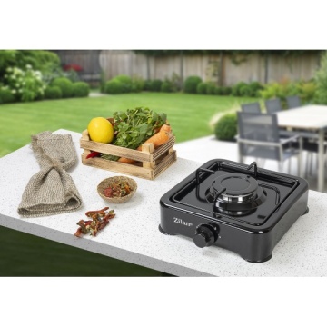 Aragaz 1 ochi Zilan ZLN-0018, doar GPL butelie, compact, emailat rezistent,negru - Img 5