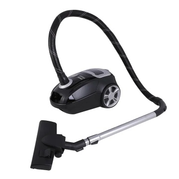 Aspirator cu sac 2500W, Putere mare de aspirare Dessini, capacitate 2.5L, raza de actiune 7m, filtru HEPA, LED Display, 6 nivele filtrare aer, negru - Img 5
