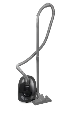 Aspirator cu sac Zilan ZLN8471, 1200W, sac textil 2L, sistem 5 filtre, cablu retractabil 5m, negru