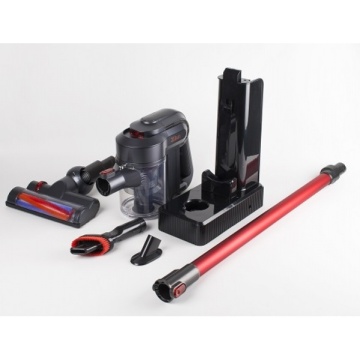 Aspirator vertical reincarcabil Zilan ZLN1099 140W filtru HEPA 0.5L negru rosu - Img 4