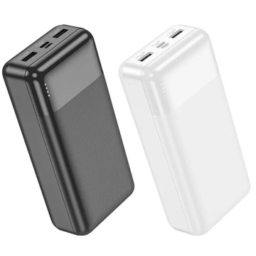 Baterie externa 30.000mAh, Hoco J72B, cu 2xUSB-A, afișaj LED, negru - Img 4