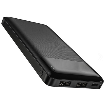 Baterie externa Hoco J72, 10000mAh, 2xUSB-A, incarcare 10W, Negru - Img 2